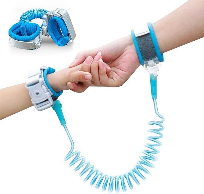 vrt Anti Lost Safety Wrist Link Harness FOR Baby Safety, Walking Band(2 Meter-Pink)-picture-14