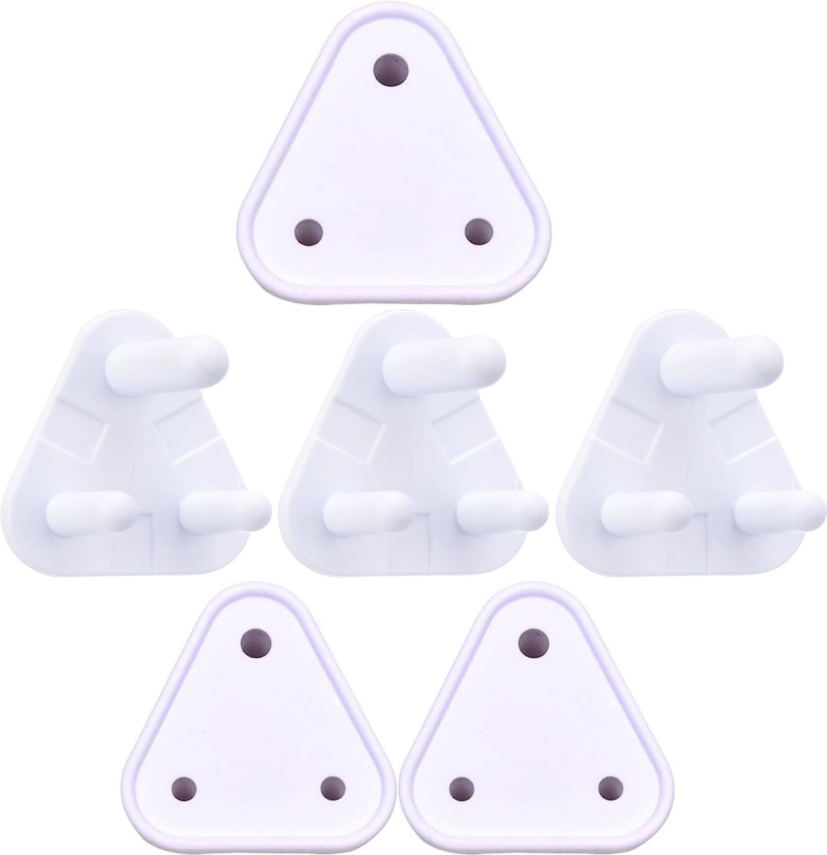 Pack of 6 Baby Safety Electric Socket Plug Cover Guard For 3Pin//5A & 5Pin//15A-image-34