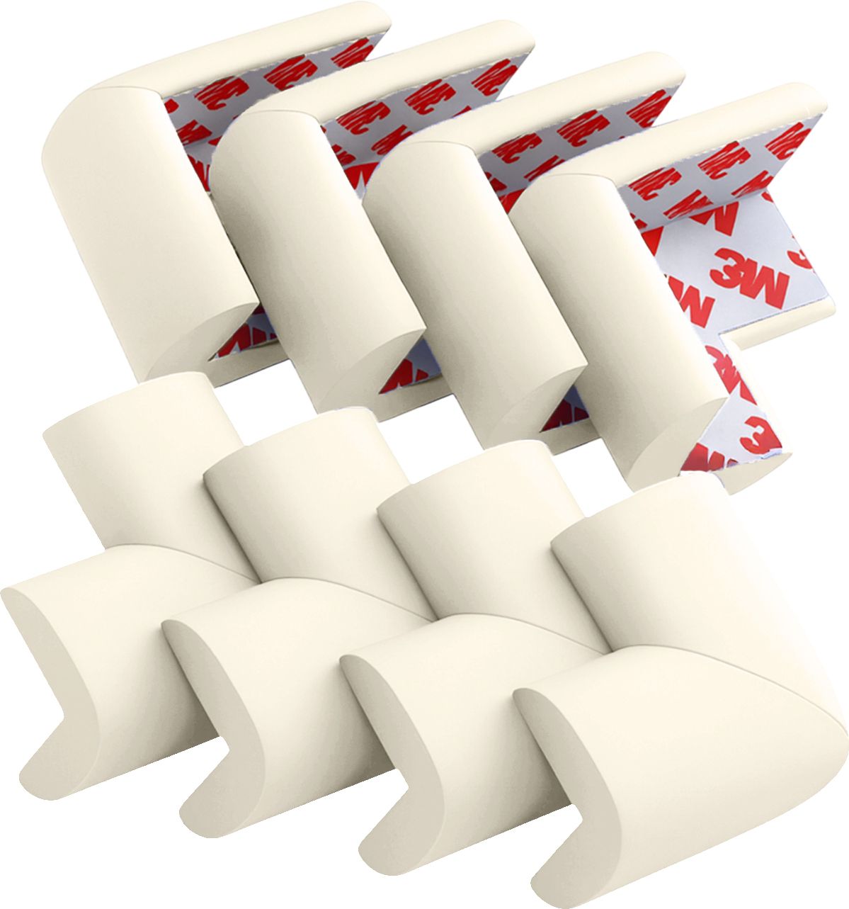 Thick Infant Kids Safety Table Desk Corner Edge Guard Protectors (Pack of 8)-image-46