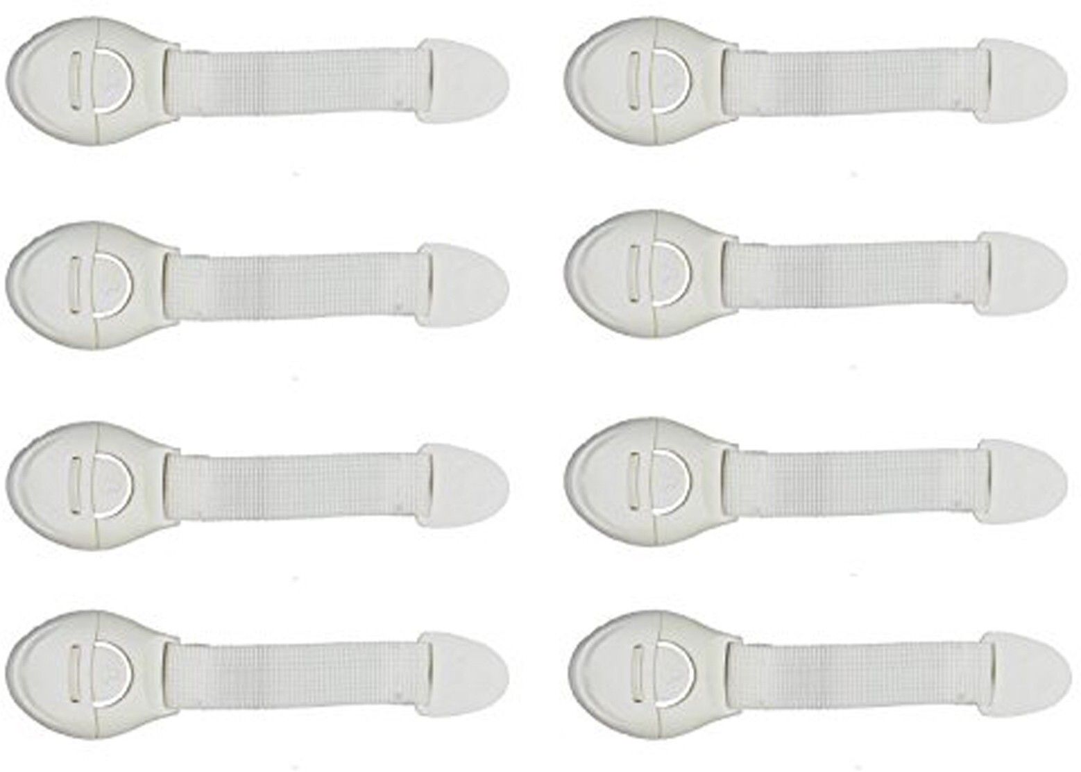 Child Baby Toddler Infant Safety Lock(8 Pcs) for Drawer Fridge Cabinet etc