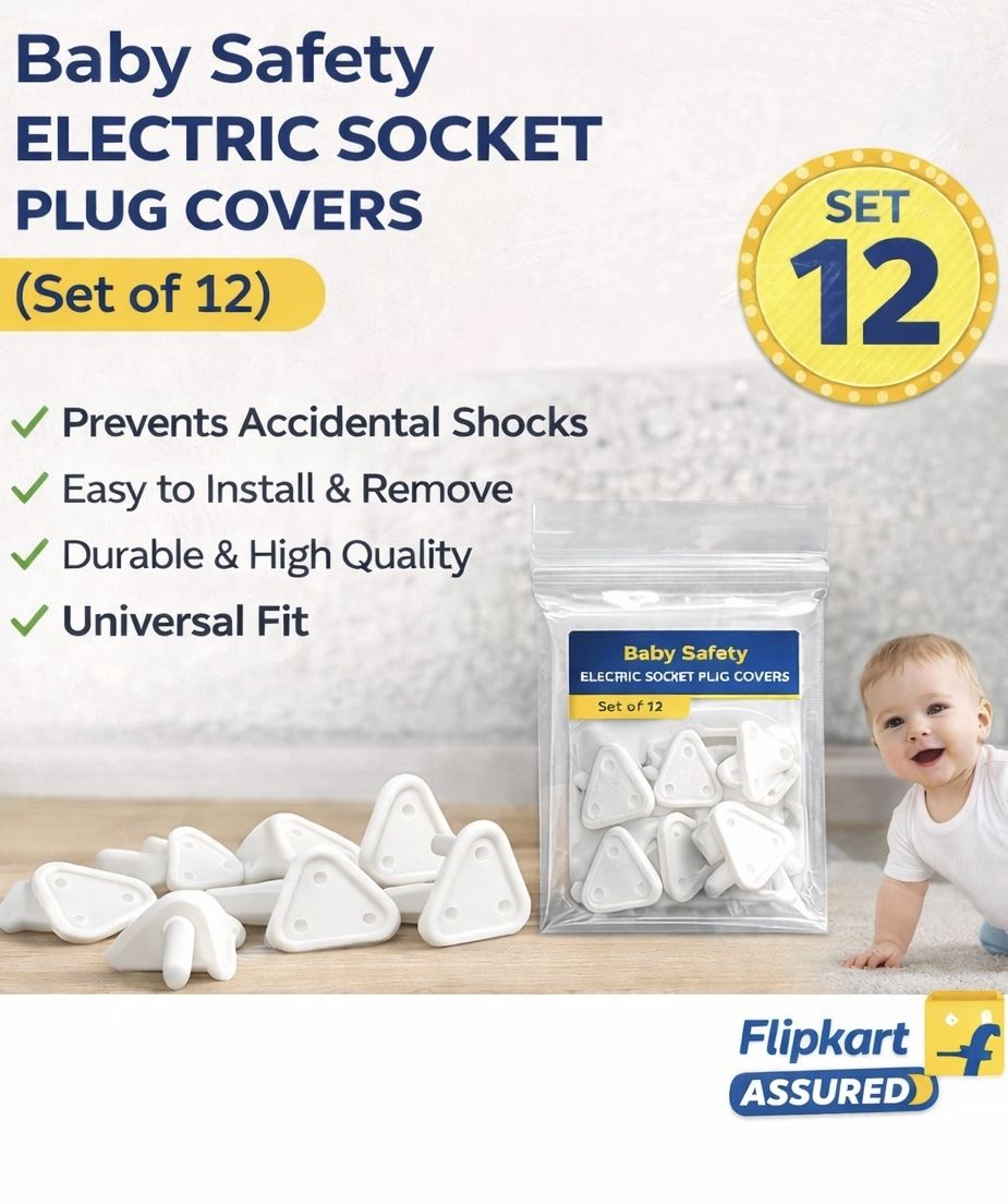 BizzesyHub Baby Safety Electric Socket Plug Cover-image-43