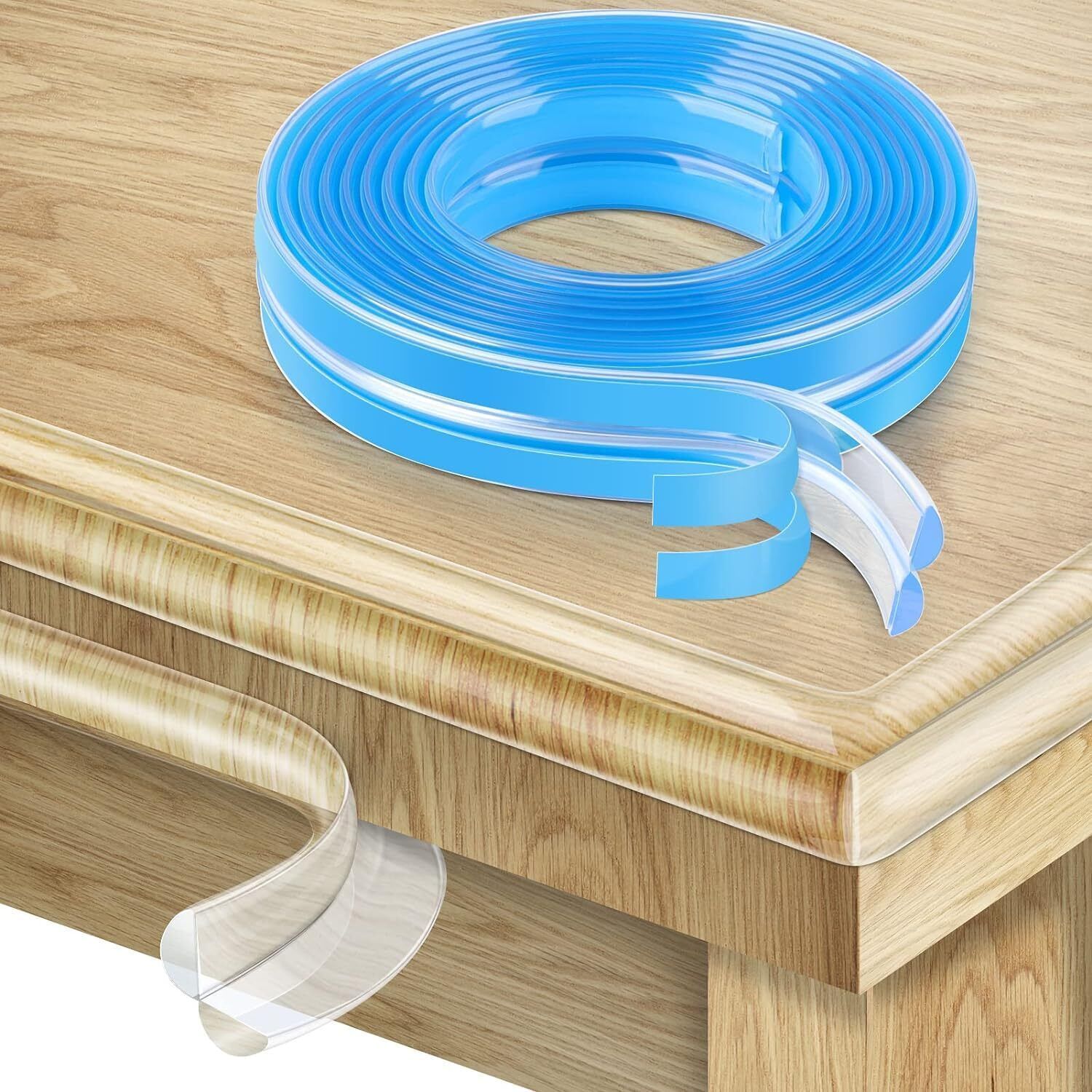 5 Meter Silicone Edge Protector Strip, Baby Proofing Edge (trasperent)-image-26