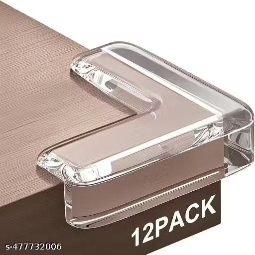 V Shape Transparent Baby Safety Corner Protector for Table Edge (Pack of 12-image-48