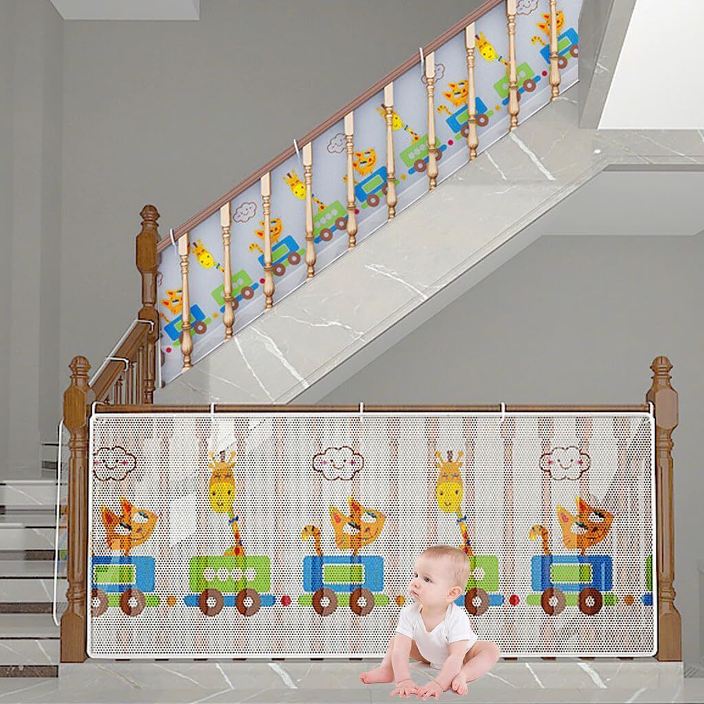 Balcony Stairway Child Safety Net Dense Mesh Protector-image-16