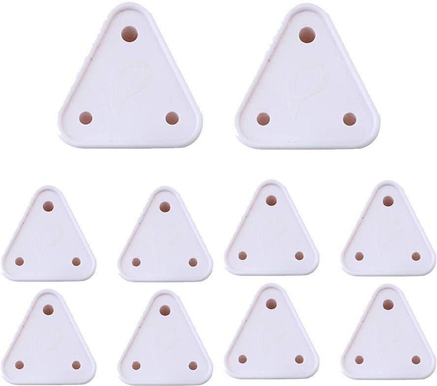 10 Piece Electrical Plug Baby Safety Switch Board Cover For Kid Protections