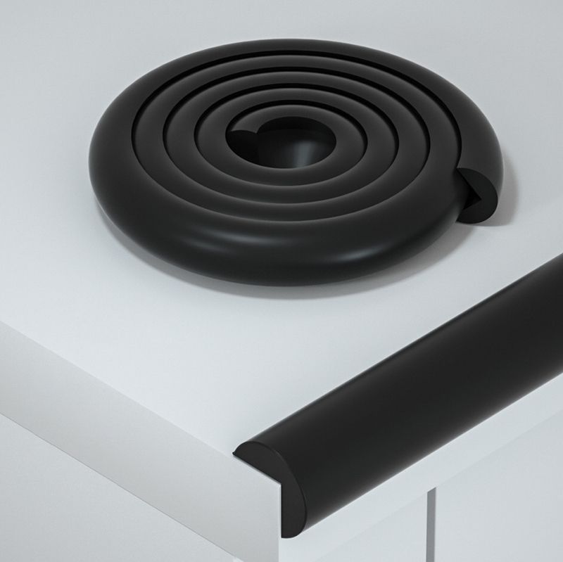 (2 Mtr) Foam Edge Corner Protector for Table Corner Guards for Baby Safety-image-27