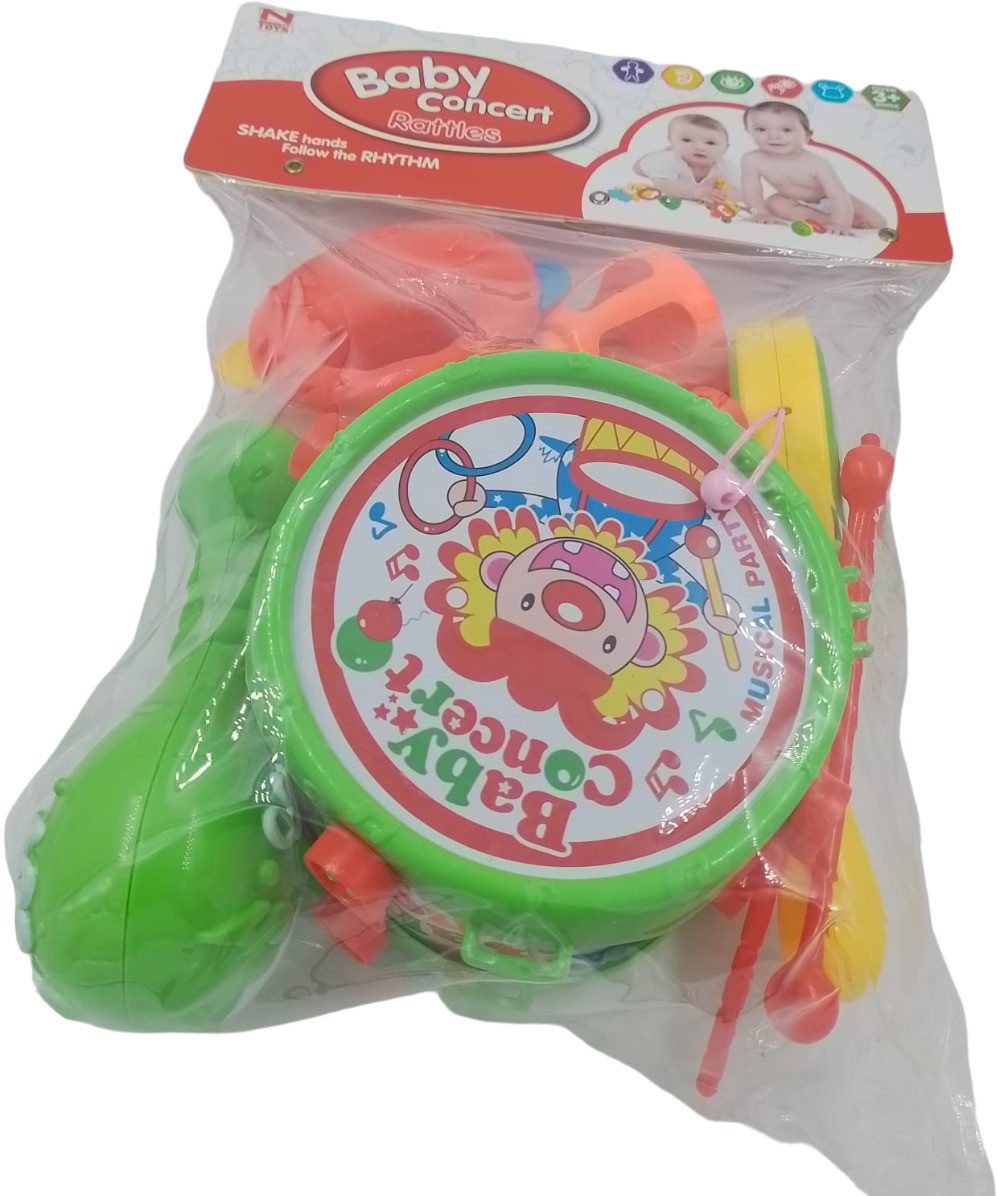 ragvee Combo Set of 5 Pcs with Various Exciting Rattles for New Borns & Infants Rattle image 1