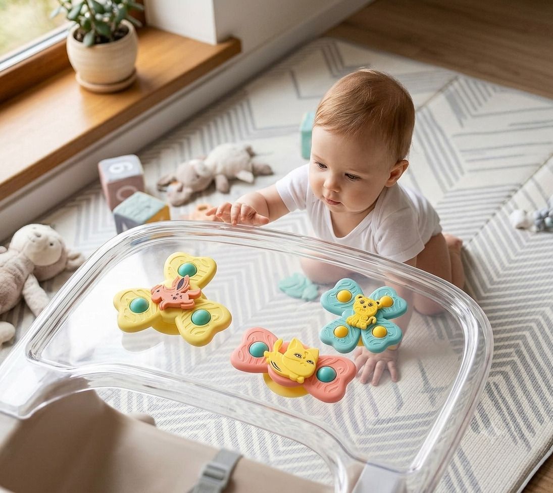 qunexplast Baby Bath Spinner Rattle-picture-36