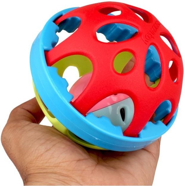 Interactive Multicolor Baby Rattle Ball Toy Rattle-image-26