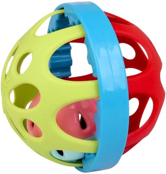 Colorful Baby Rattle Ball Toy with Easy Grip Interactive Fun Design Rattle-image-9