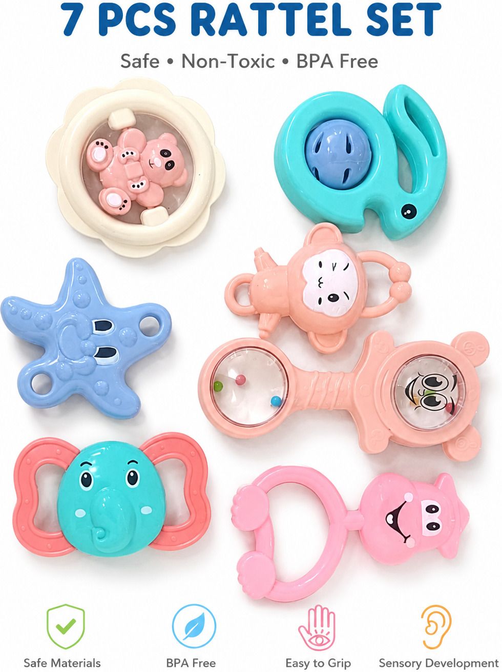 twistandtietoys Tiny Stars Premium Rattles Rattle-picture-46