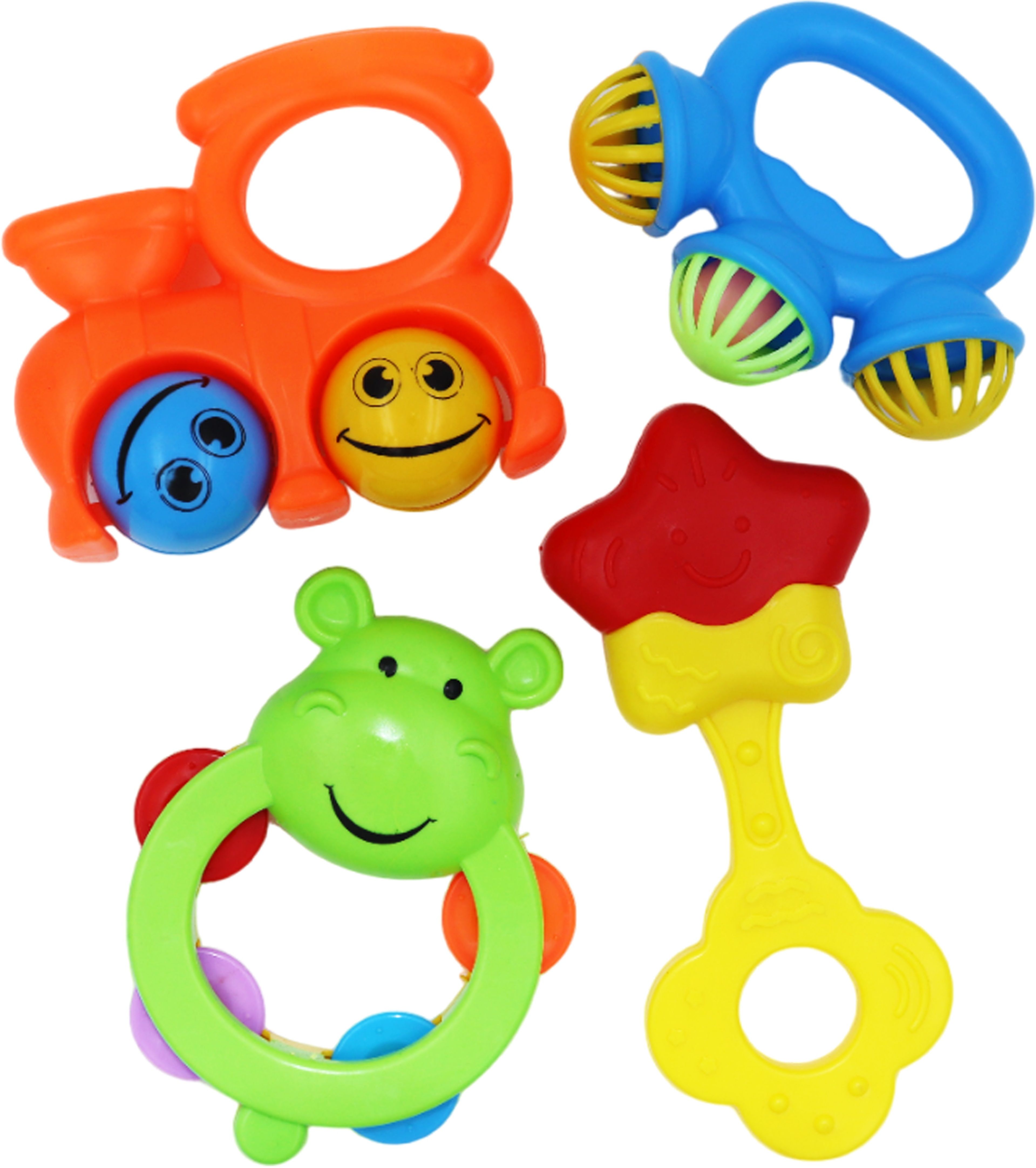 Colorful Attractive Non Toxic, Shake & Grab Rattle New Born and Infants Rattle Rattle-image-46