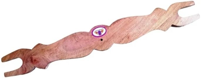 WOODEN YANAI PALAGAI BROWN Rattle