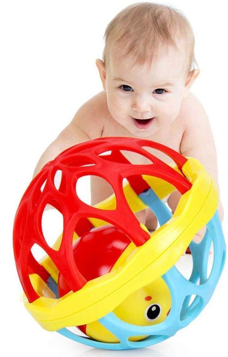 3 month+ Newborn Baby Soft Rattle Toy Bendy Ball Musical Toys Little Boys Girls Rattle-image-41