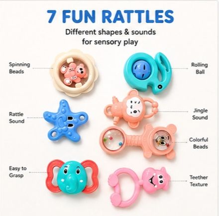 Joy Bells Baby Set Rattle-image-30