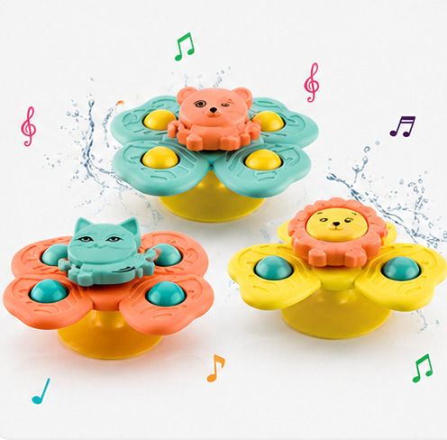 Sensory Spin Toy For Kids Set of 3 Rattle-image-19