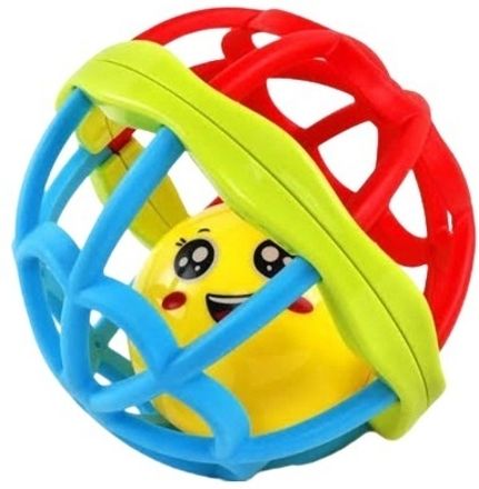 littlin Biggie Ball Silicone Rattle Toy for Toddlers Rattle-picture-13