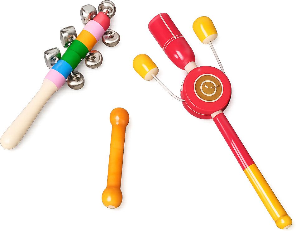kathanshop BABY RATTLE SET OF 3 Rattle-picture-3
