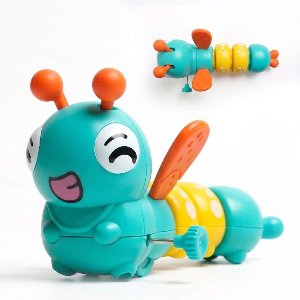 panda nest Caterpillar Toy for Kids Moving Baby Rattle Safe Non-Toxic Infant Toys 6 Months Rattle-picture-12