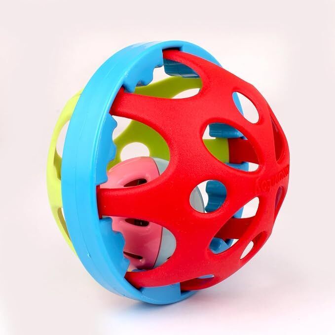 heykids Premium Baby Rattle Ball & Teether Toy Set for 0 to 12 Months BPA Free Non-Toxic Rattle-picture-6
