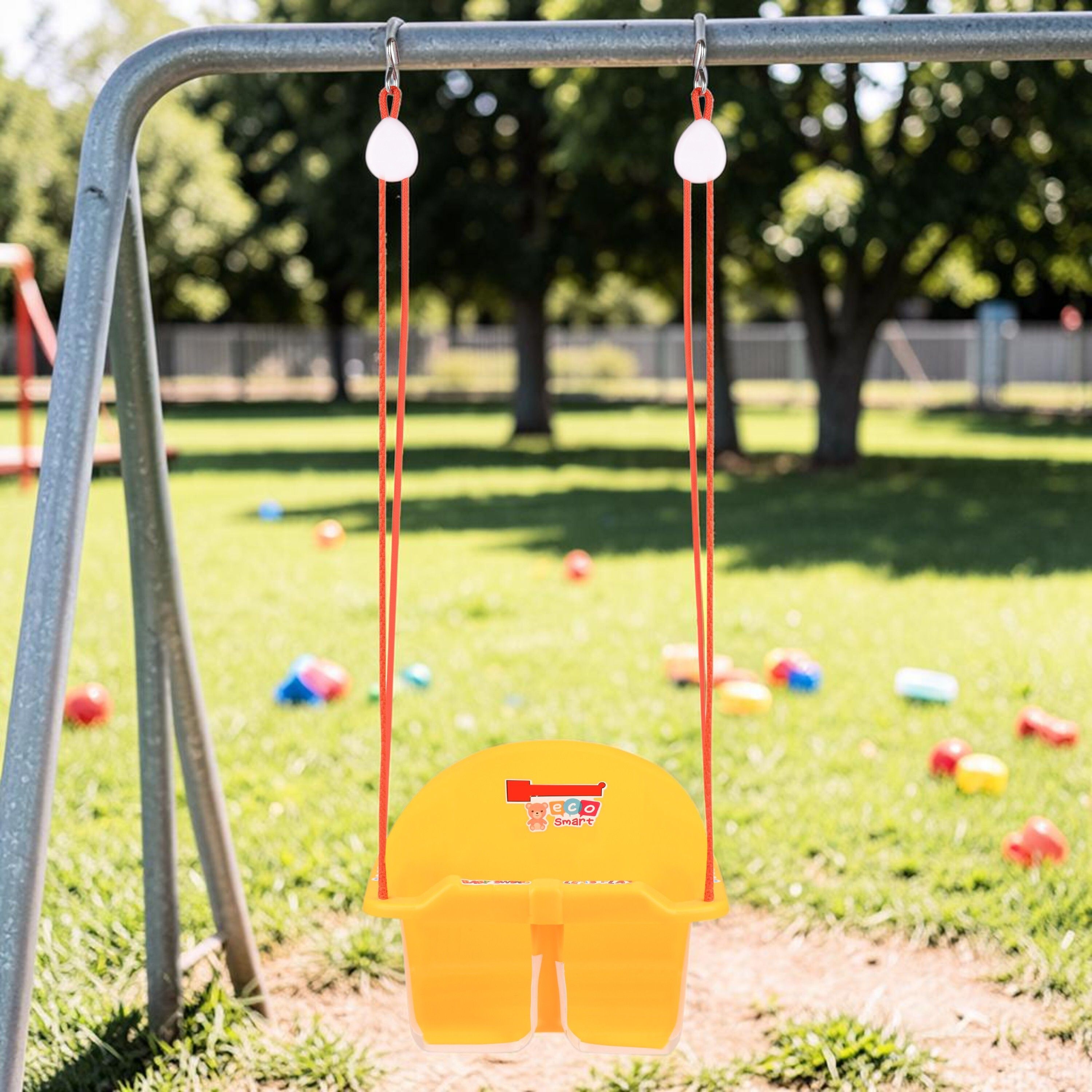BABY SWING(JHULA) WITH STRONG HANGING ROPE Rattle-image-11