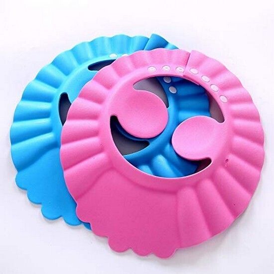 Rubber Kids Adjustable Shower Cap For Wash Hair Shampoo Shower Bathing Cap A2-image-1