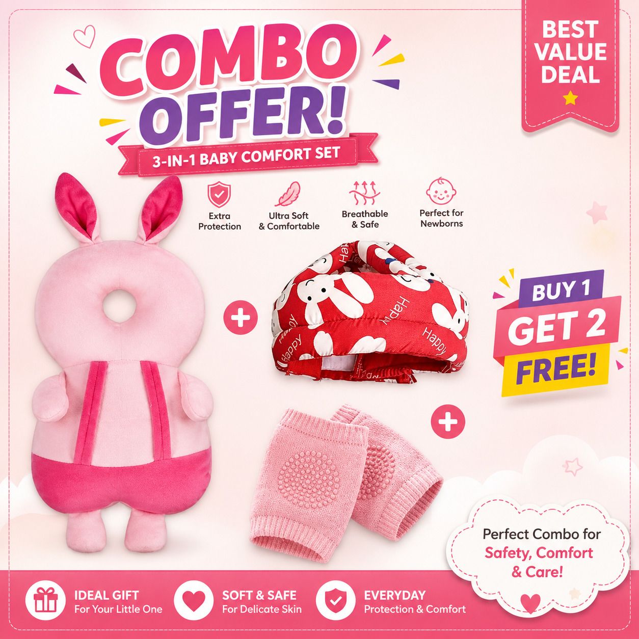 aashisteps Safety Baby Helmet-picture-25