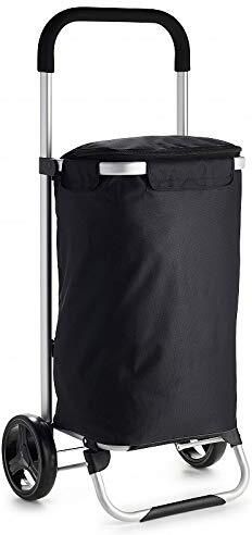 Shopping Trolley Bag | Foldable Grocery Cart with Wheels,(36 Liter Bag) Baby Shopping Cart Cover-image-2