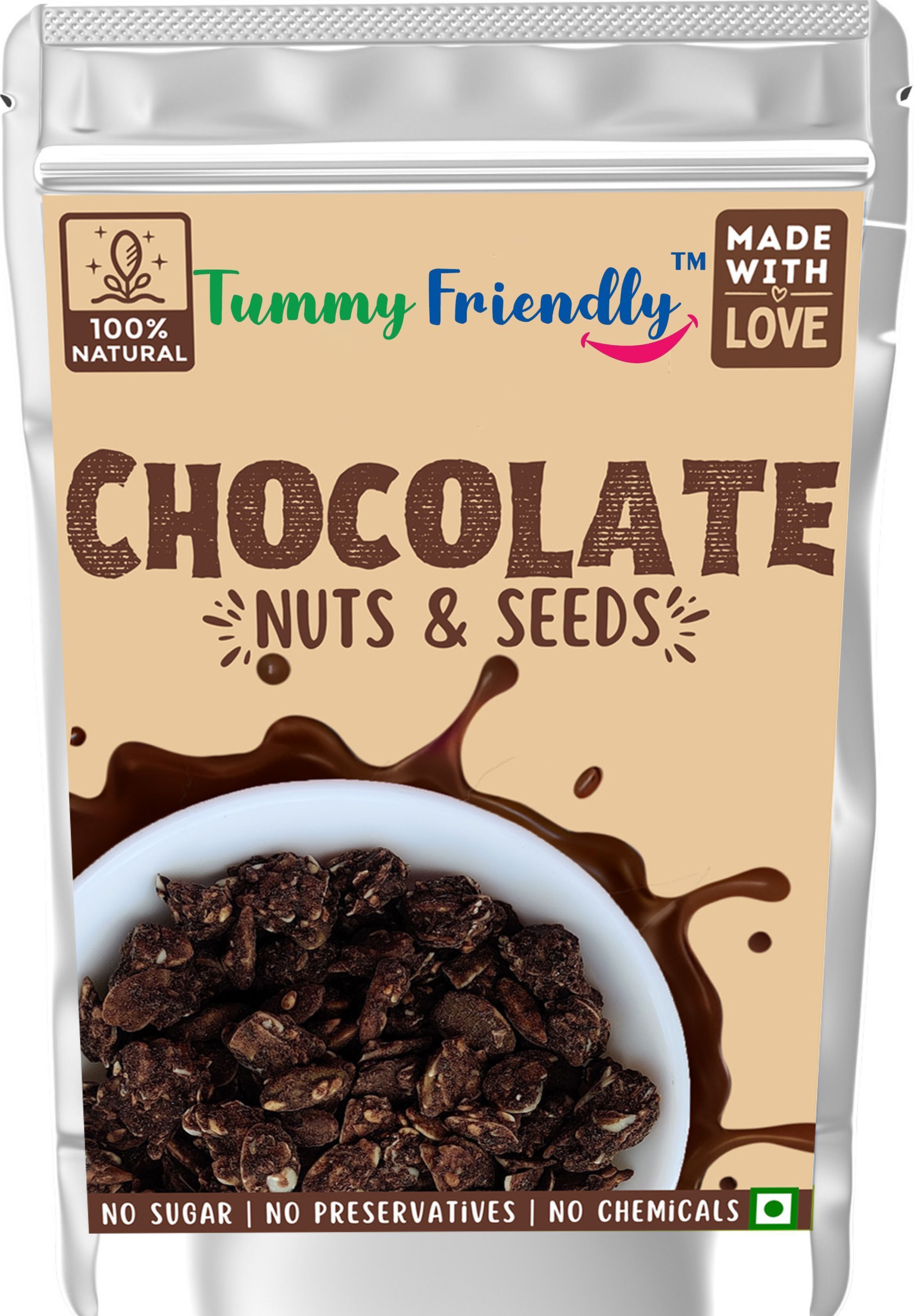 Chocolate Nuts and Seeds Mix - 200g Single Pack Baby Snacks 200 g