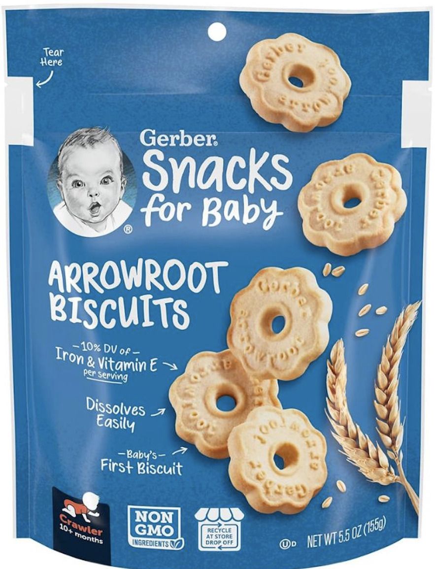 Snacks for Baby Arrowroot Biscuit Baby Snacks 160 g-image-46