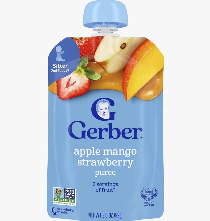 Gerber Natural for Toddler Apple Mango Strawberry Baby Snacks 100 g-image-32
