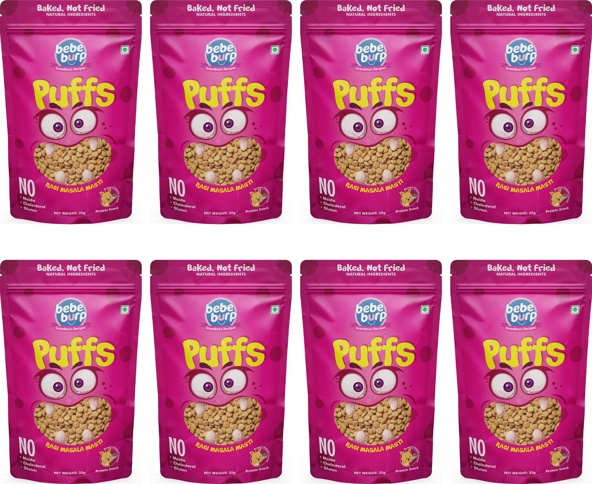 bebe burp Baby Puffs 300 g-picture-2