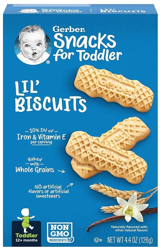 Snacks for Baby Lil Biscuits - Vanilla Baby Snacks 200 g-image-39