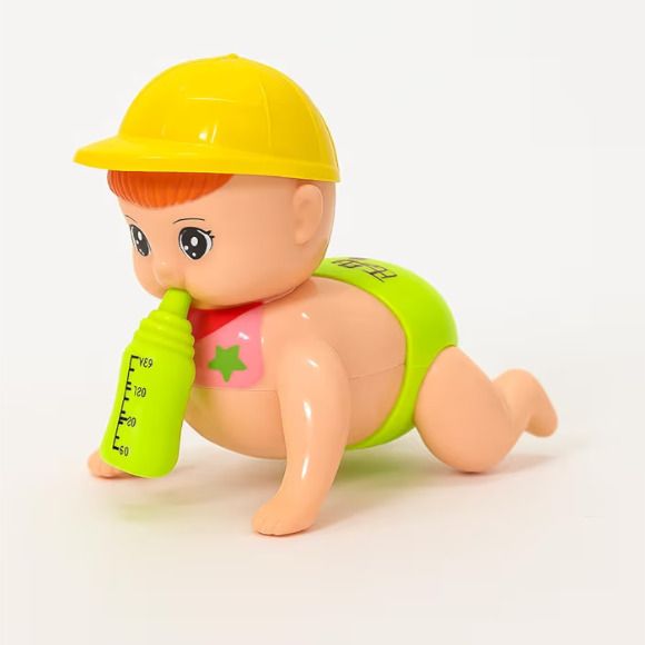 Crawling Baby Toy with Bottle Wireless Baby Wet Reminder-image-30