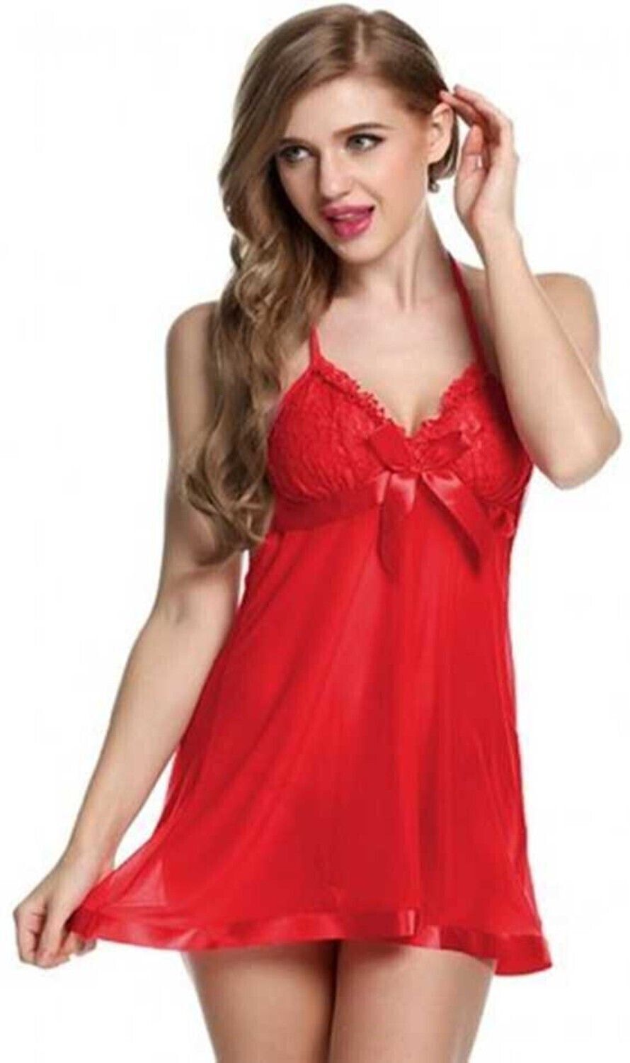 zoroo Self Design Women Red Swimsuit-picture-36