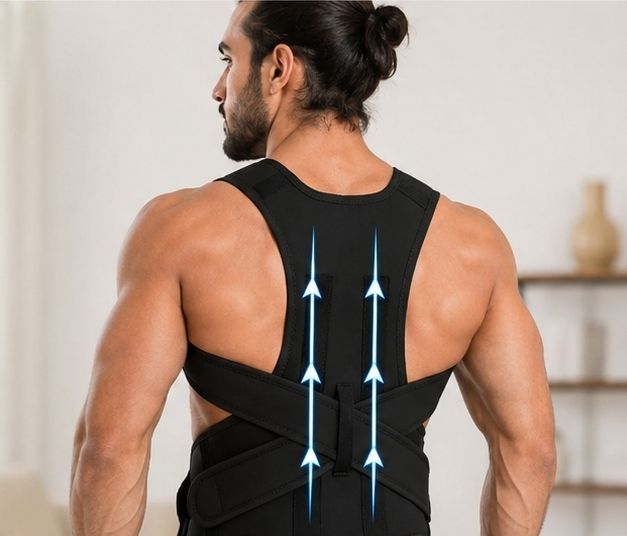 Posture Corrector Belt | Back Support | Shoulder Straightener Back and Spine Protector-image-19