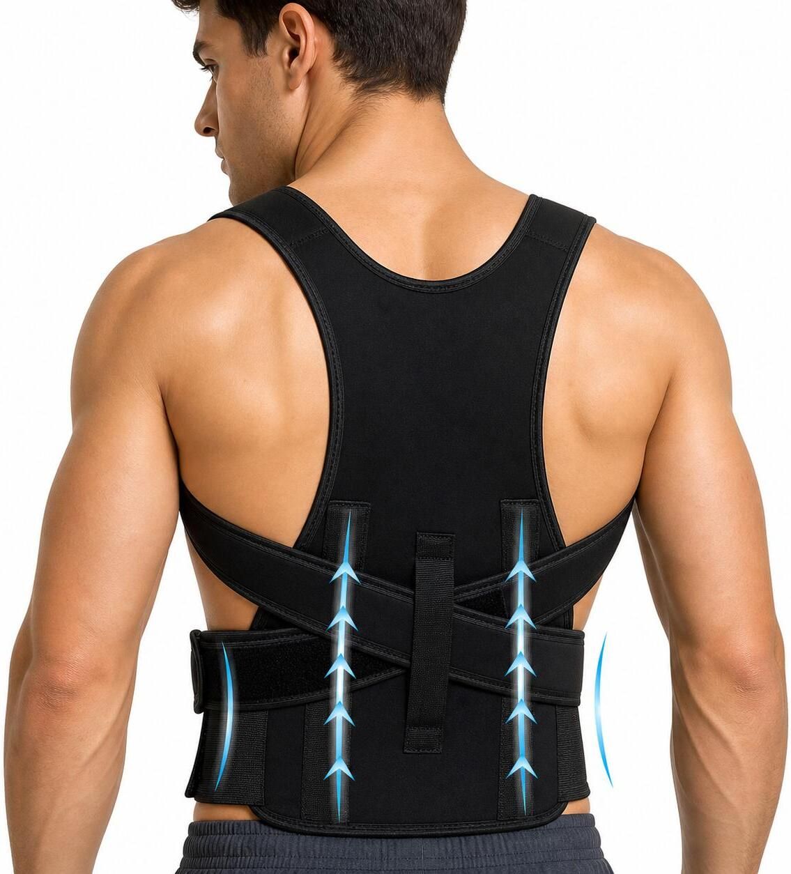frido orthotics posture corrector Back and Spine Protector-image-8