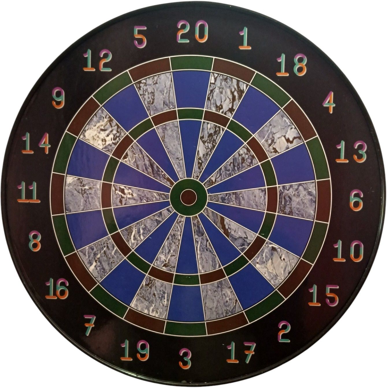 Magnetic Dart Board Game with 4 Darts (2 Yellow, 2 Red) 8 throwing Backboard-image-26