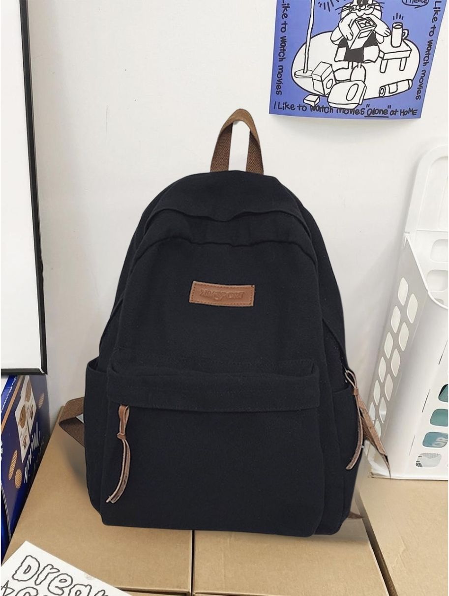 Small 15 L Laptop Backpack Medium Canvas 15L Laptop Backpack-image-2