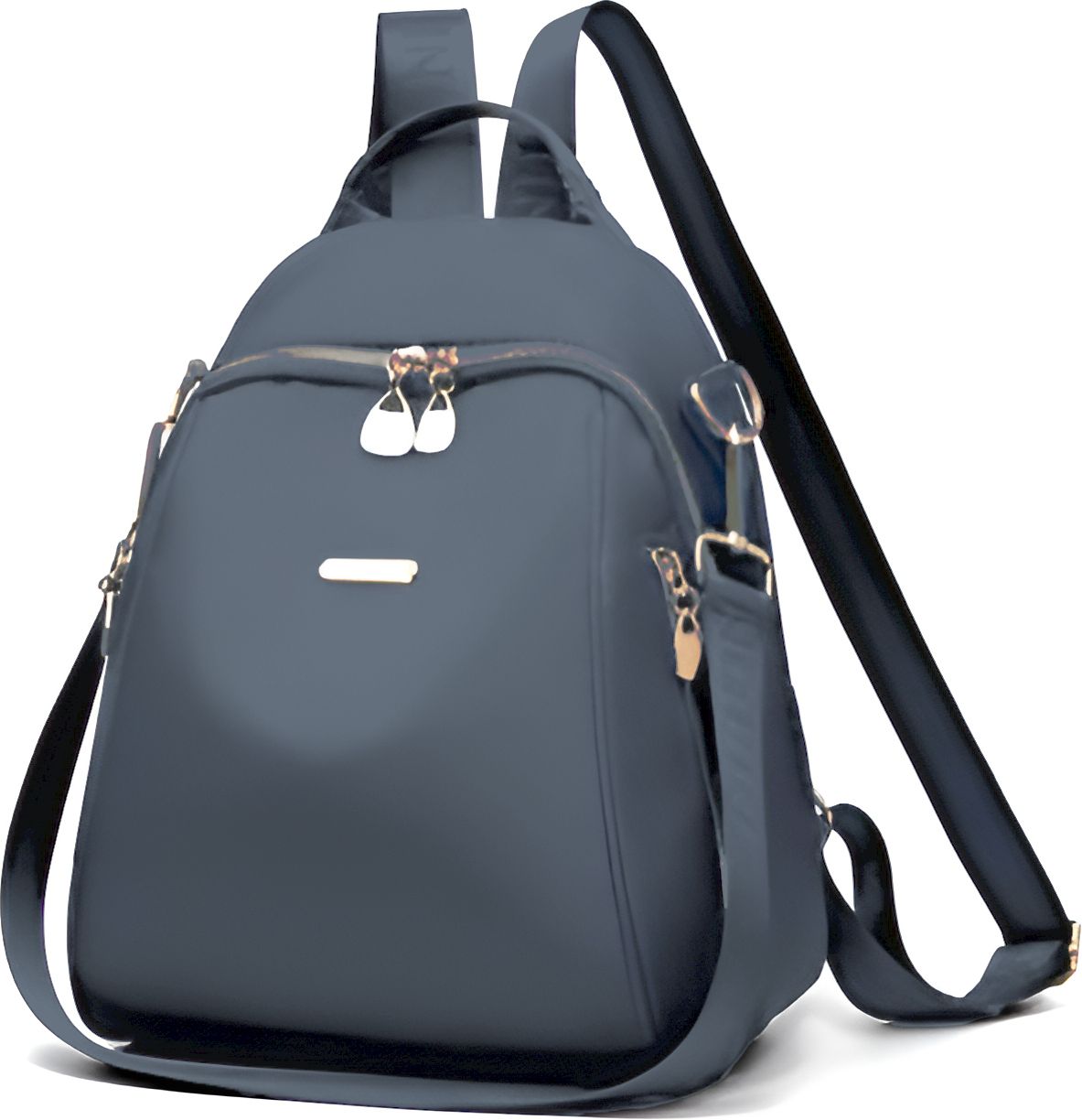 Small 10 L Laptop Backpack Small 15 L Backpack Classic Backpack For Women's & Girls ( Grey )-image-46