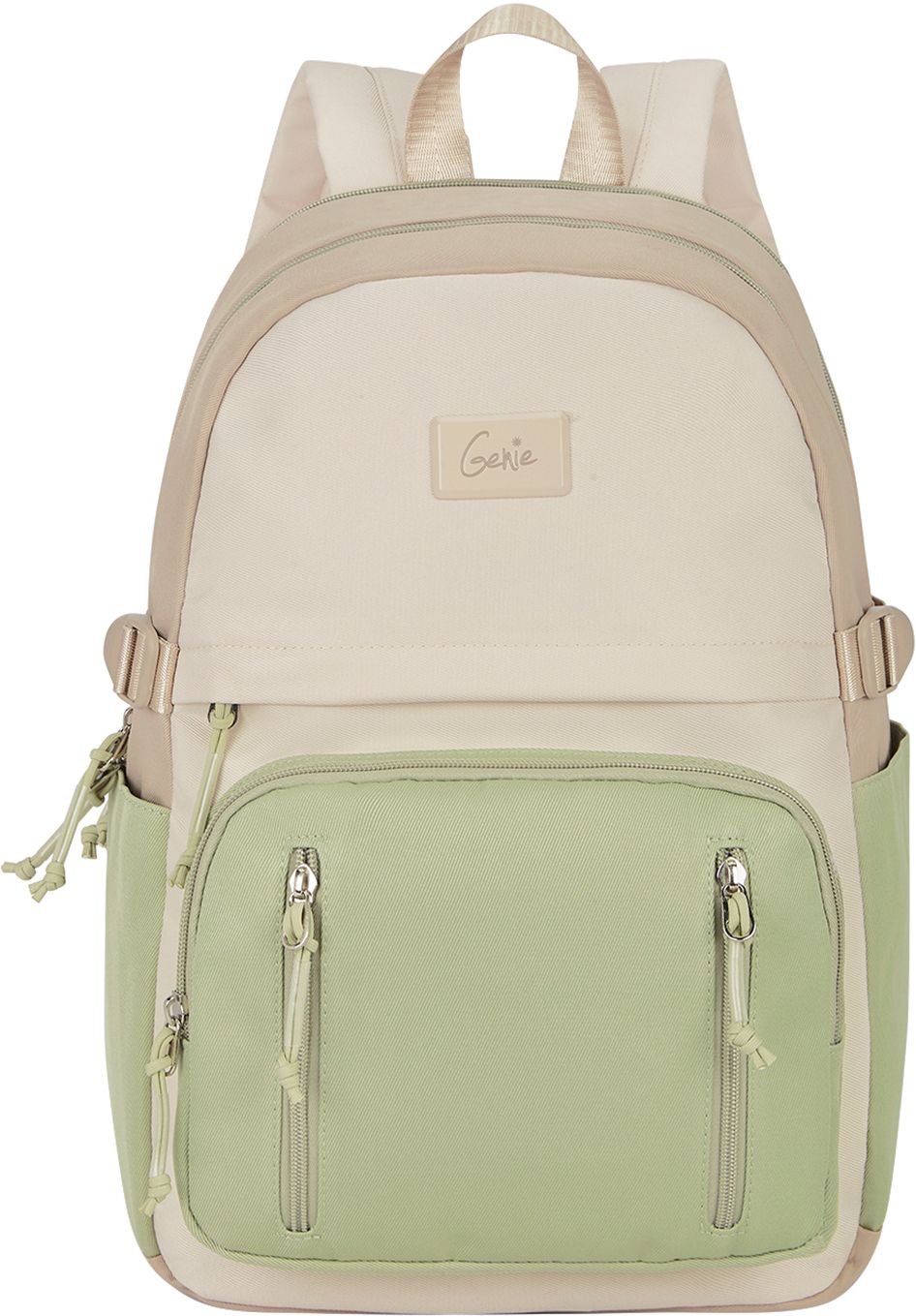 Small 18 L Laptop Backpack Lit Casual Backpack-Olive-image-40