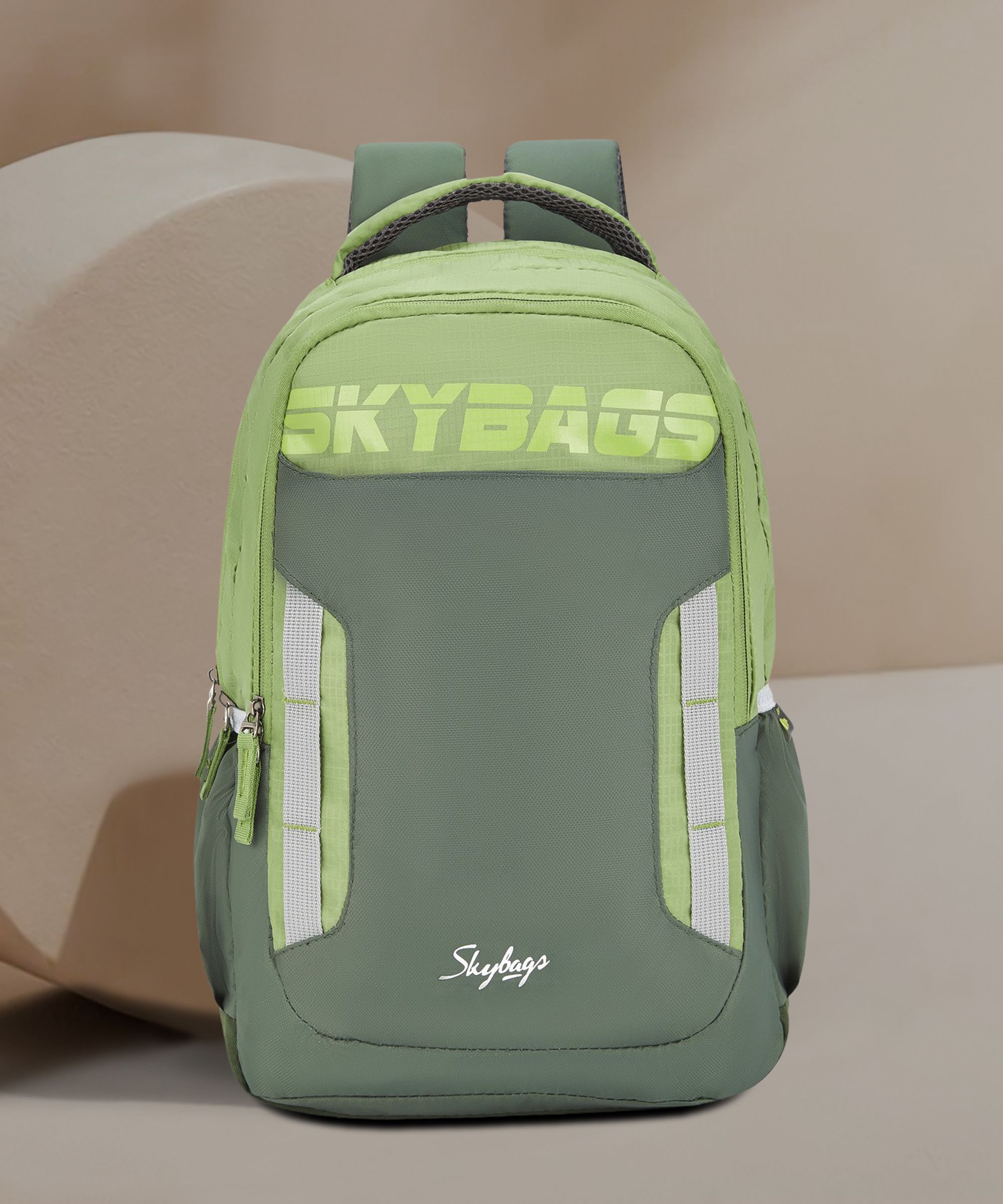 skybags Medium 22 L Backpack Polyester 22L Voxel 22L Backpack Green-picture-21