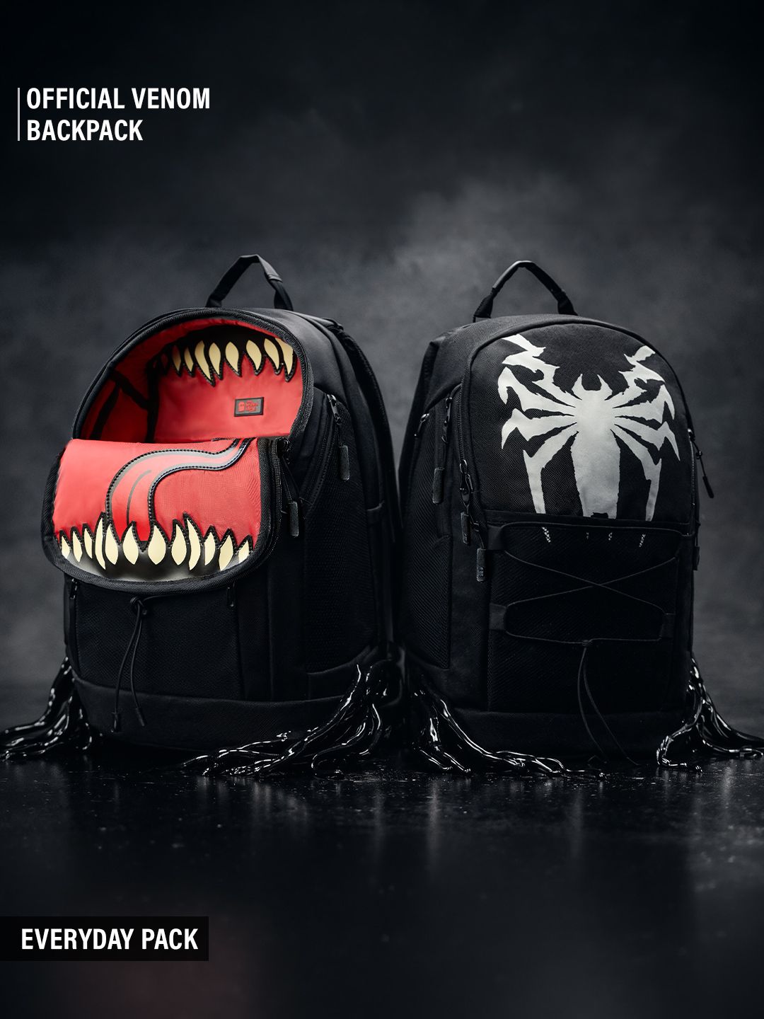 the souled store Medium 24 L Laptop Backpack Venom: Lethal-picture-38