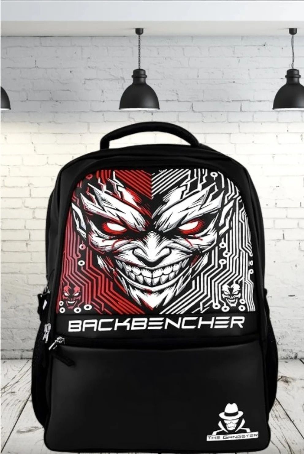 Large 45 L Laptop Backpack Backbencher Stylish Printed Bag for Boys School & College Bag with Padded Straps