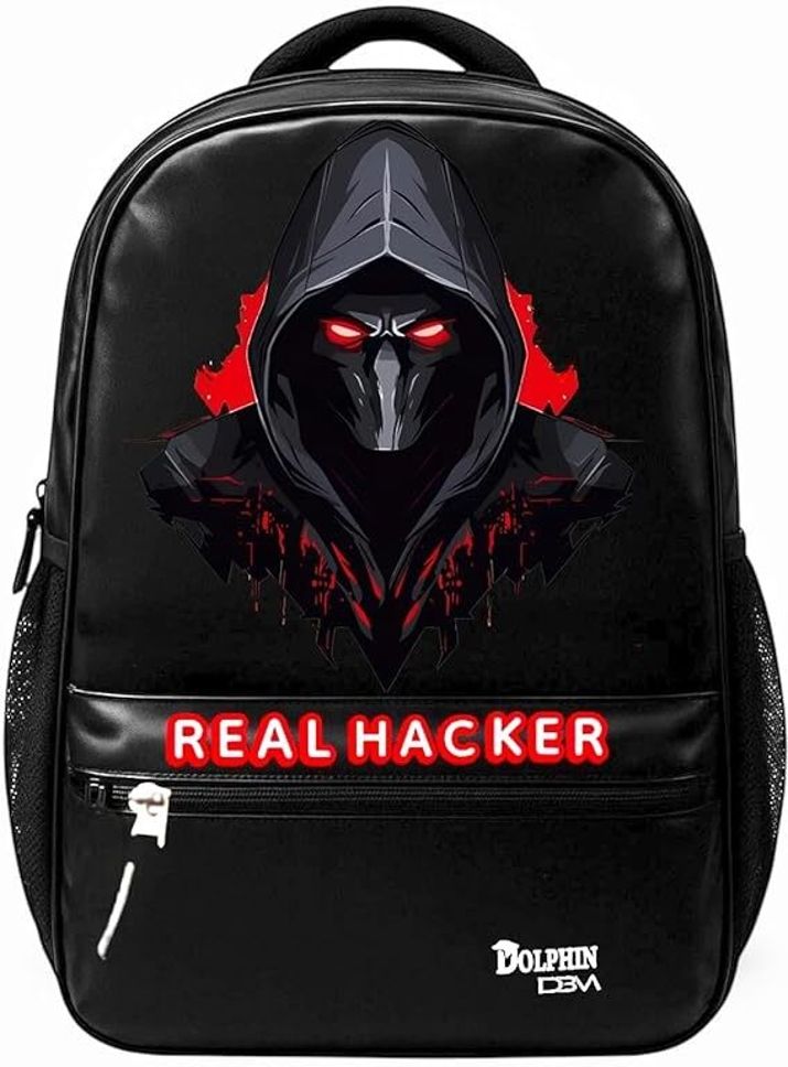 Large 37 L Backpack 37 Liter Real Hacker Printed School Backpack for Boys Stylish Laptop Bag-image-31