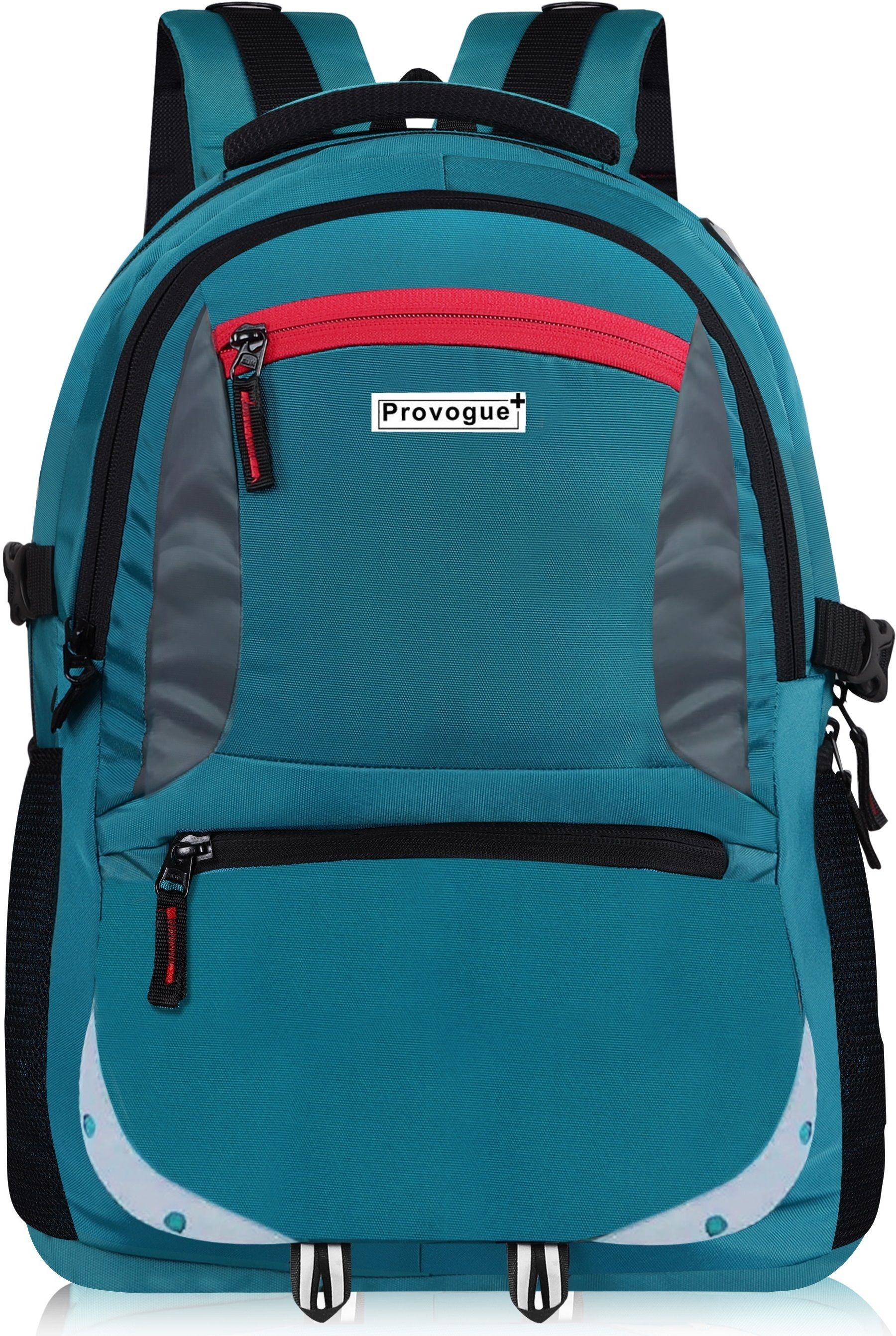 Large 37 L Laptop Backpack Waterproof Fabric Spacy Unisex School Bag With Reflective Strip-image-43