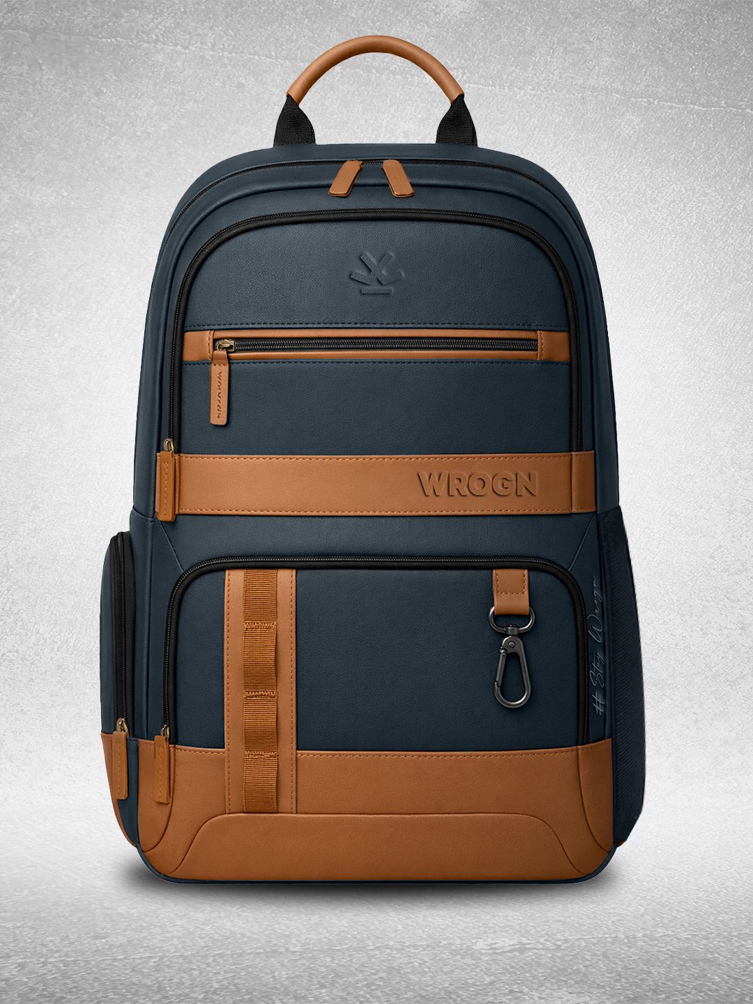wrogn Large 40 L Laptop Backpack Unisex Urban Heritage Pro Laptop Backpack with Anti Theft Pocket & Rain Cover-picture-22