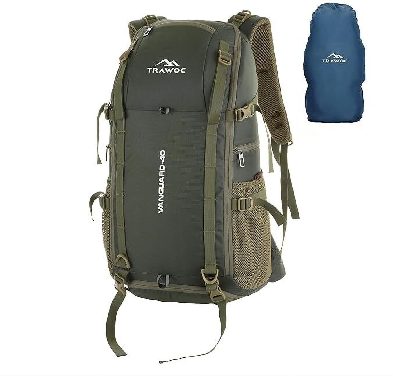 Large 40 L Laptop Backpack 40L Travel Laptop Casual Bag for Trip Trekking & Hiking Unisex-image-2