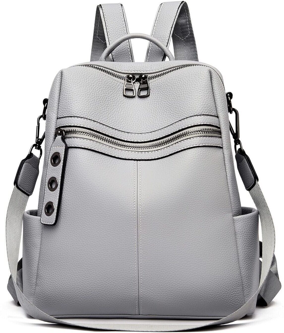 Medium 24 L Backpack Women's Fashion Backpack Purses Multipurpose Design Handbags and Shoulder Bag-image-30