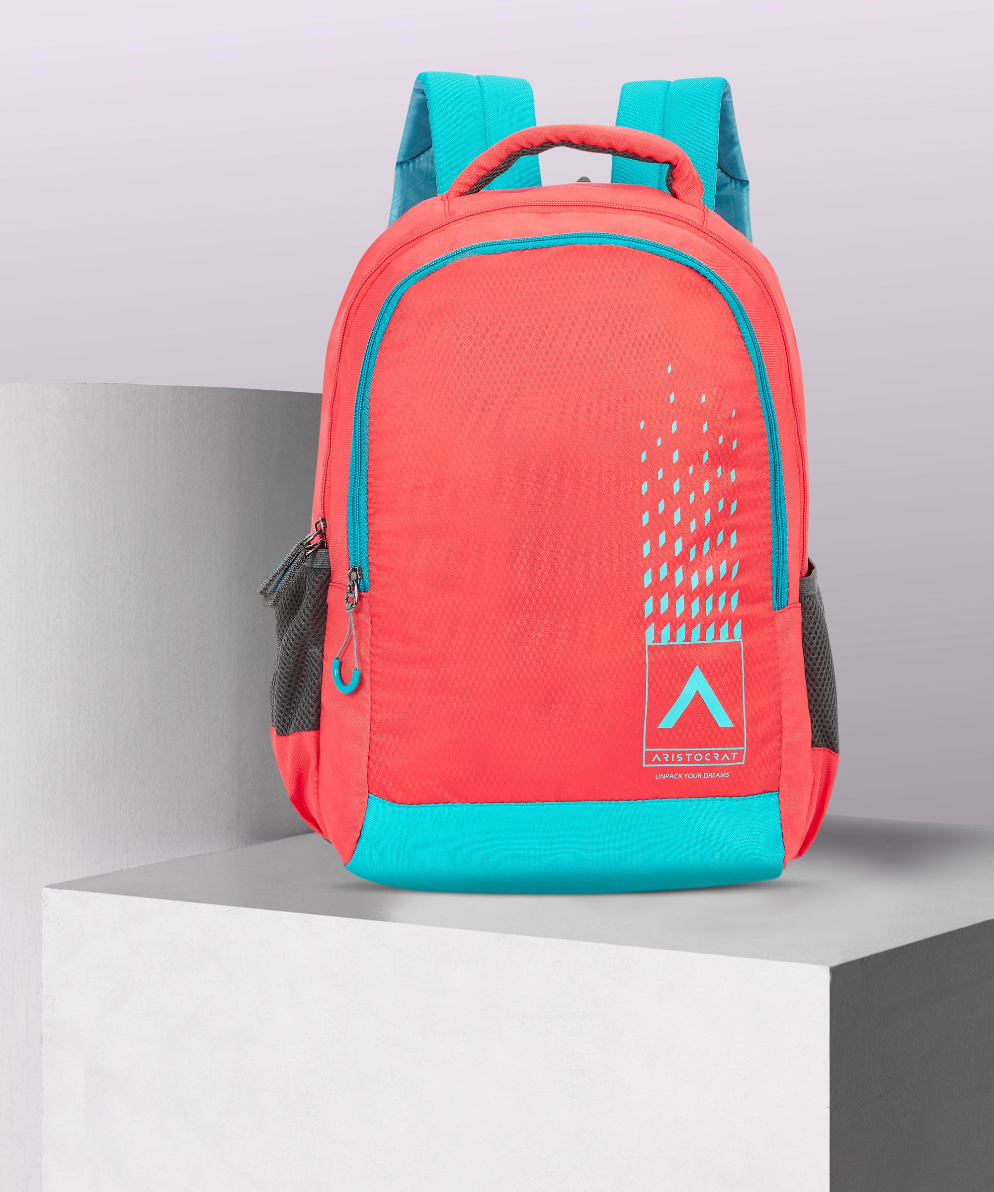 aristocrat Medium 27 L Backpack Polyester 27L Alps Backpack Red For Men & Women-picture-35